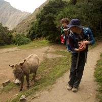 Taking a toddler on the Inca trail