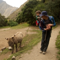 Taking a toddler on the Inca trail